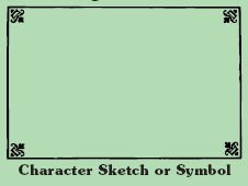 Character Sketch or Symbol