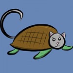 It's a turtle AND a cat!